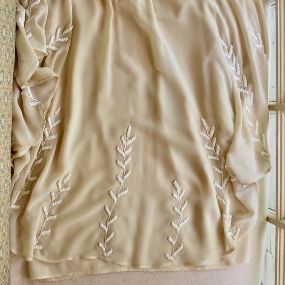 Free People Bead Embellished Cape Dress - Picture 10 of 15